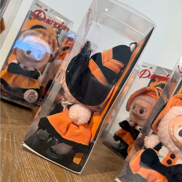 Authentic Pop Mart Labubu Magic of Pumpkin Mokoko Vinyl Plush Pendant - Picture 5 of 16